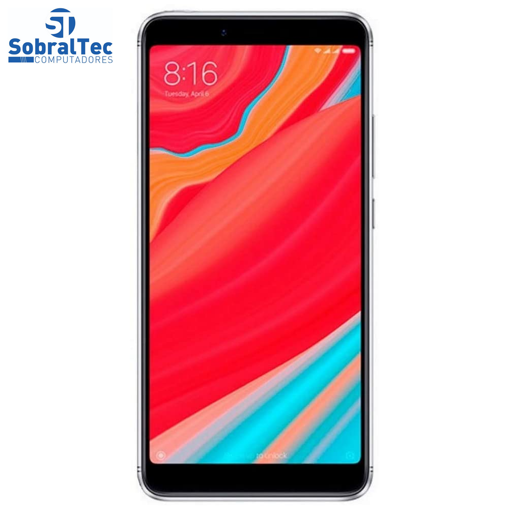 Smartphone Xiaomi Redmi S2 Tela 5.99" Dual-Camera 12/5MP + frontal 16MP (Cinza 4/64GB)