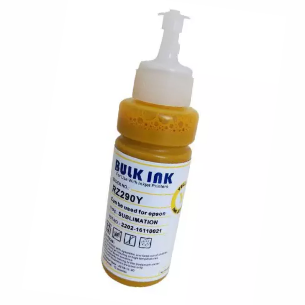 Tinta Para Sublimacao Amarela InkBank RZ290Y- 100ml