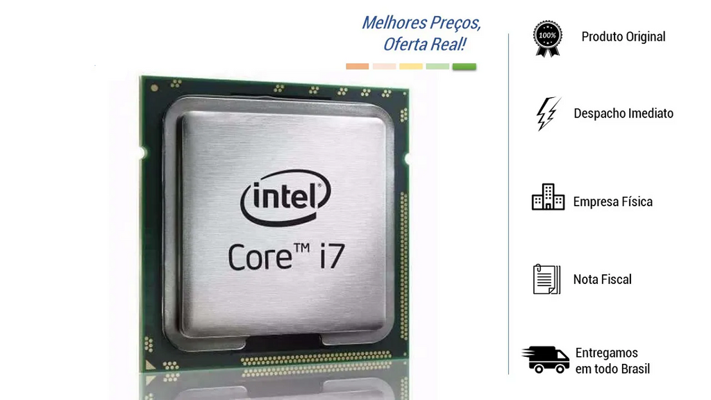 Processador Intel Core i7-3770 3.4 GHZ 8MB Cache 1155, 3ª Ger.