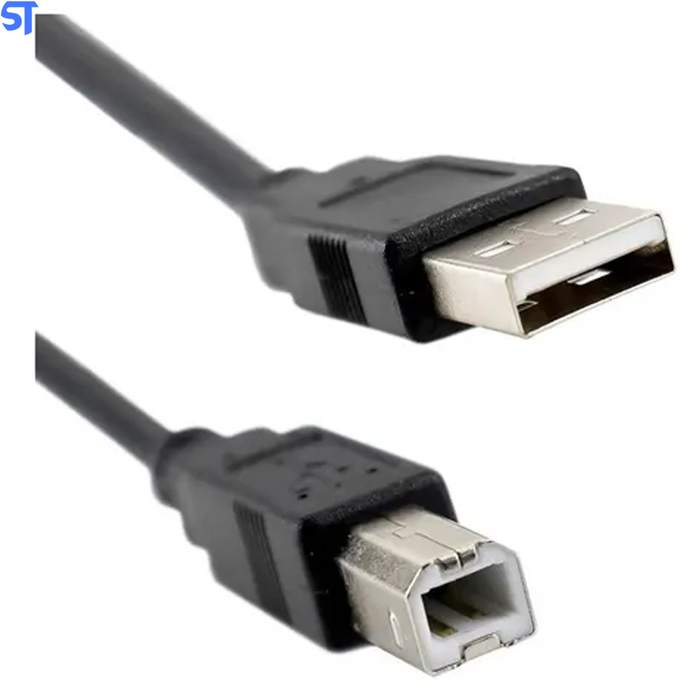 Cabo USB X-Cabo impressora USB 2.0/AM+BM/OD4.8/ 5 Metros com Filtro Blister Exbom CBX-U2AMBM50
