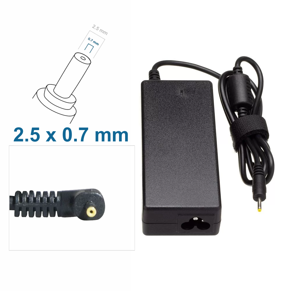 Fonte Para Notebook 19V 2.1A 40W Pino 2.5x 0.7mm Knup KP-519A