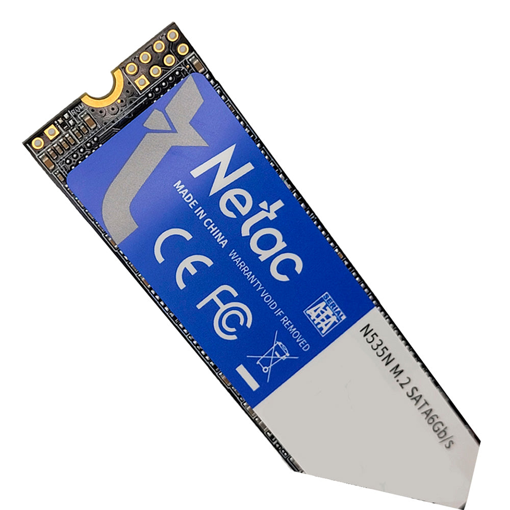 HD SSD M.2 2280 SATAIII 6GB/s 960GB Leitura 560 MB/s Escrita 520 MB/s-Netac