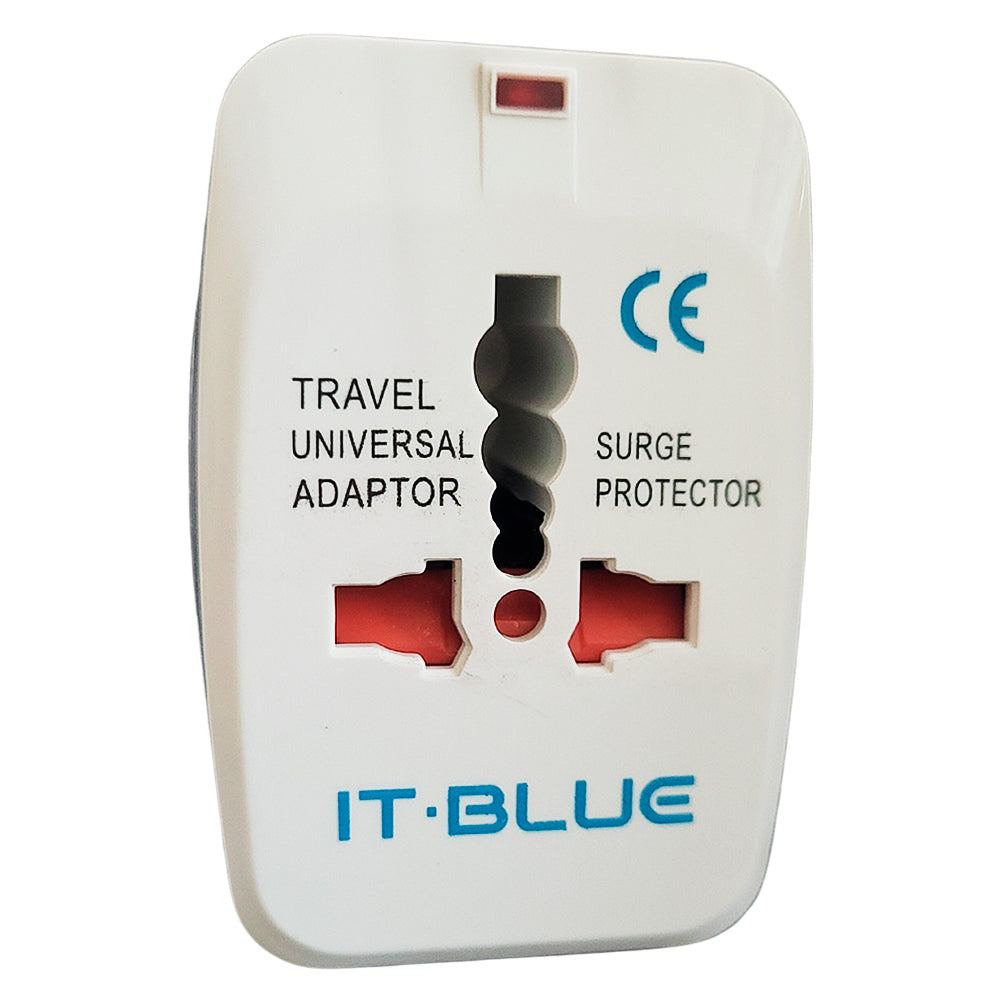 Adaptador de Tomada Universal Internacional All-in-one 250V 10 A Modelo LE-1055 - IT-Blue