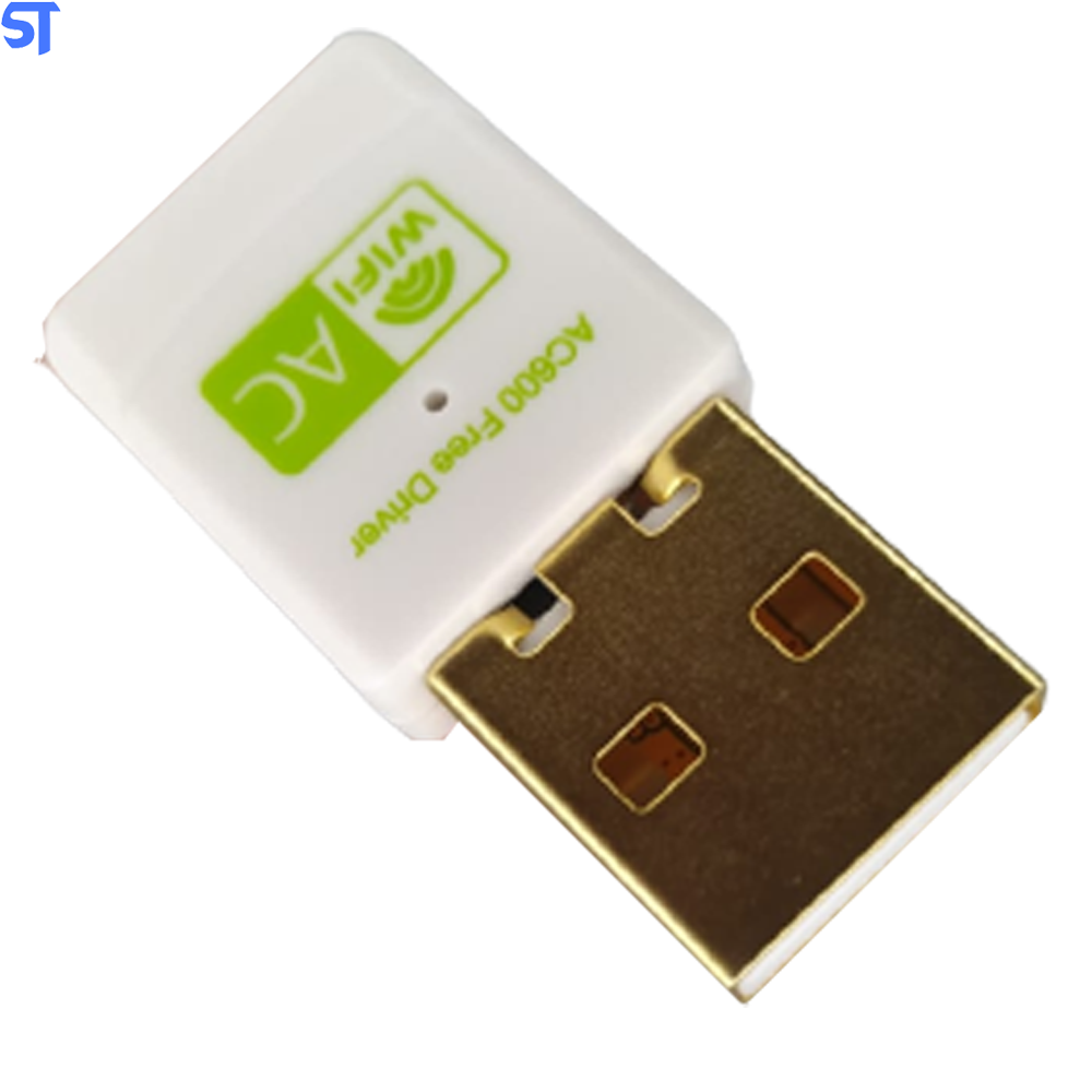 Adaptador Wifi Usb 2.0 Dual Band 2.4 e 5ghz 600 Mbps - Easyidea- Branco