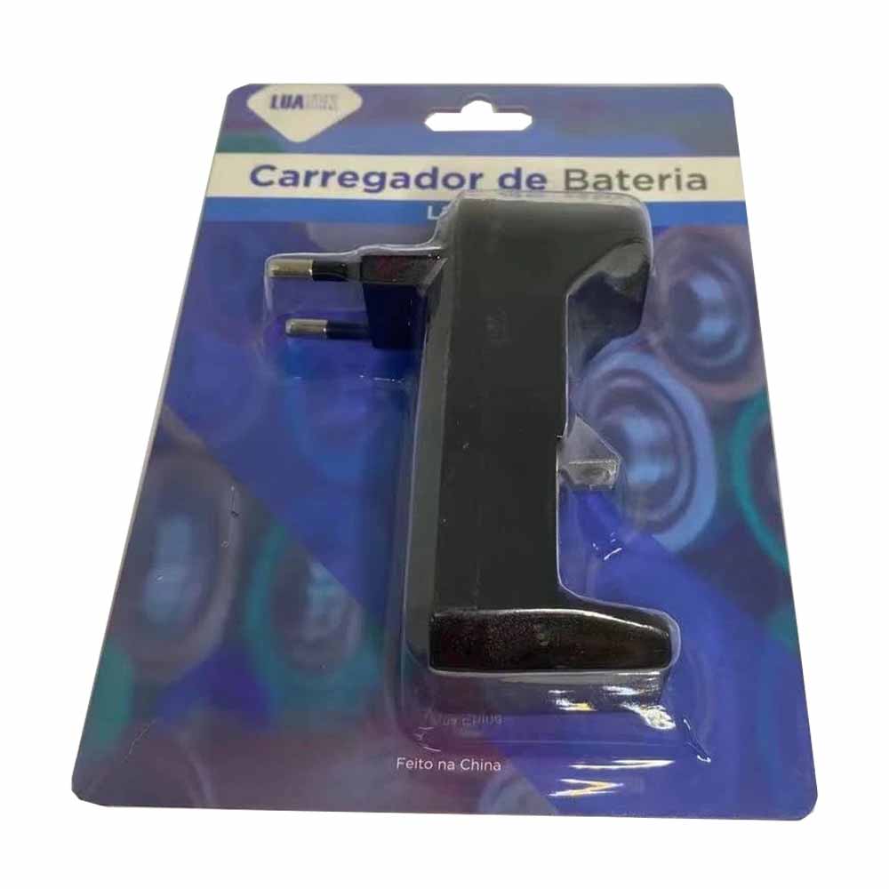Carregador de Bateria Luatek 3.7V 500mA Ac100-240V-  LPJ-A01