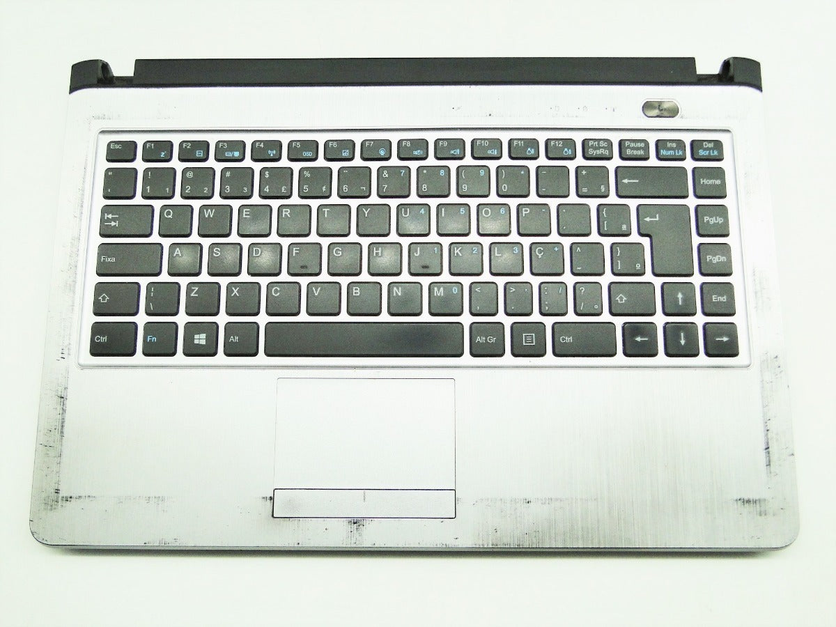 Carcaça Base com Teclado Inferior do Notebook Philco 14I