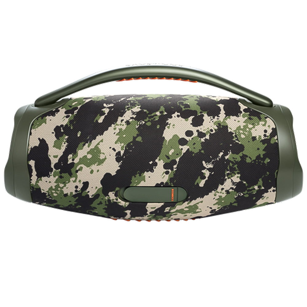 Caixa de Som Portátil JBL Boombox 3, Bluetooth, 80W RMS,P2, À prova d'água, Camuflada - JBLBOOMBOX3SQUADBR