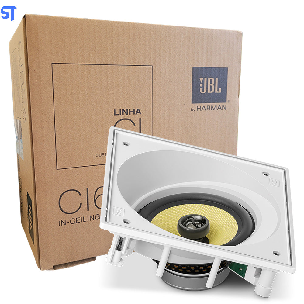 Caixa Som Ambiente Arandela CI6SA Potência 60W RMS Branca - JBL