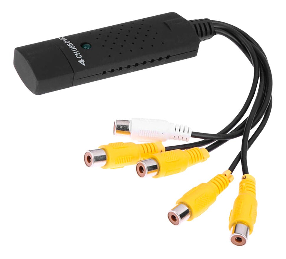 Easycap Capture DVR USB 4 Canais - Mini DVR