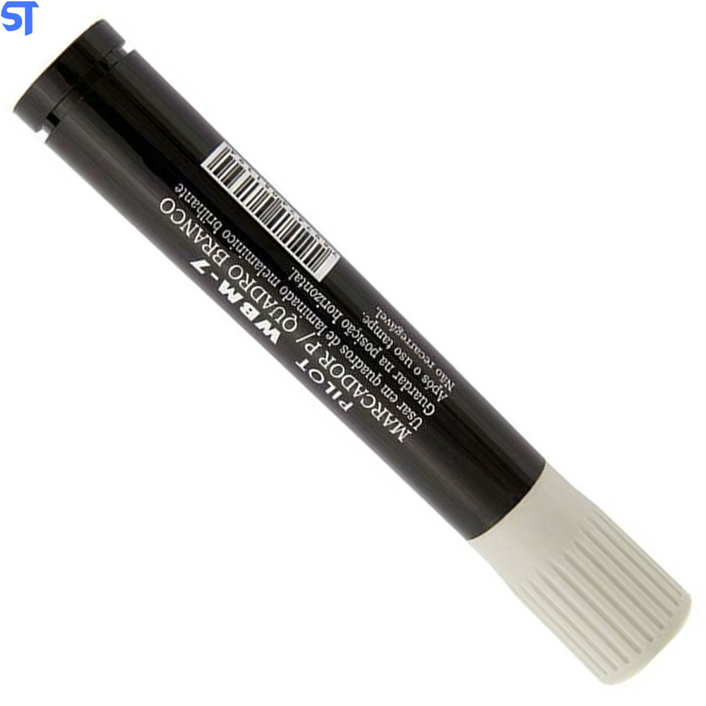 Marcador Para Quadro Branco Recarregavel WBM 7 Pilot Preto