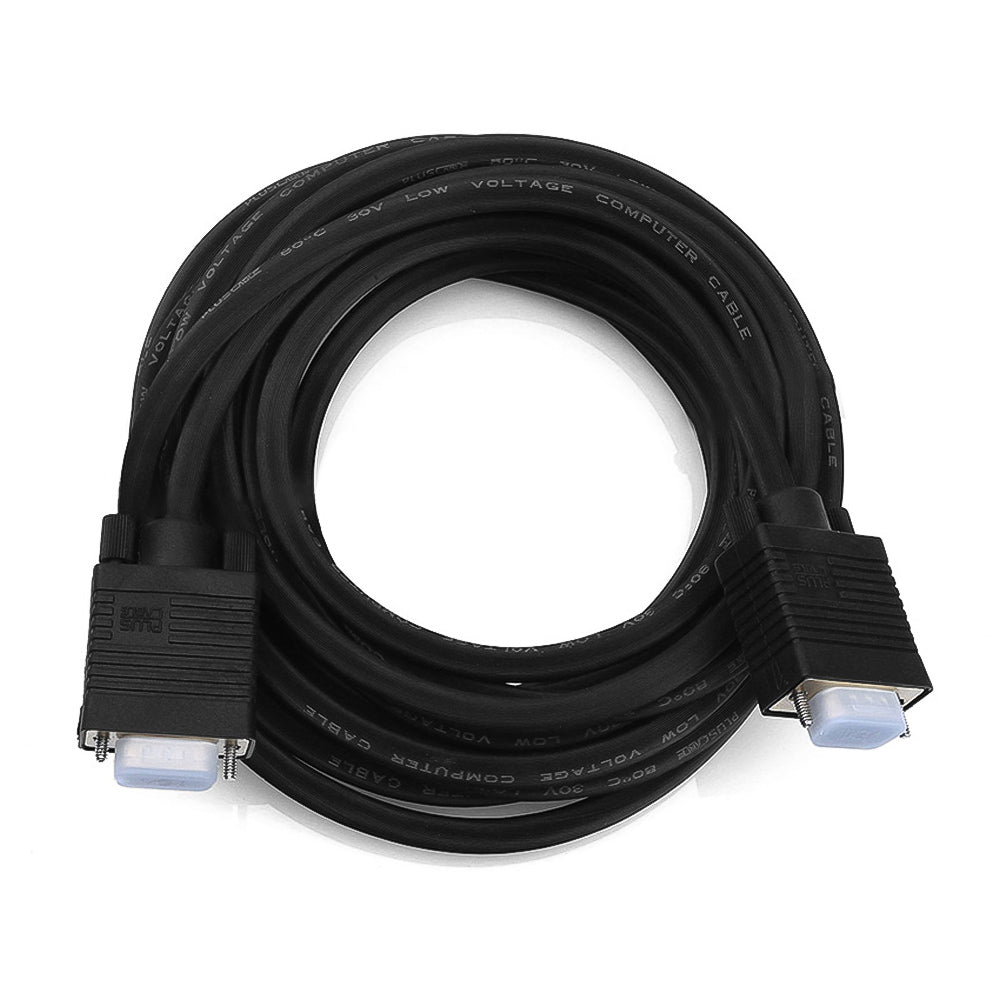 Cabo VGA SVGA 10-Metros PC-MON10001 PlusCable