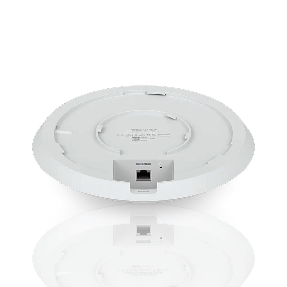 Kit Acess Point Ubiquiti Networks U6-Lr Unifi Ap Ac 4X4 Wifi 6 2.4/5Ghz 3Gbps + Fonte Injetor Poe UI. 48VDC 24W 0.5AMP