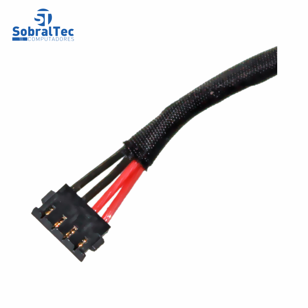 Conector Jack Dc Asus Chromebook 13Cm C100PA C100PA-DB01 2DW3152-000111F Com Cabo
