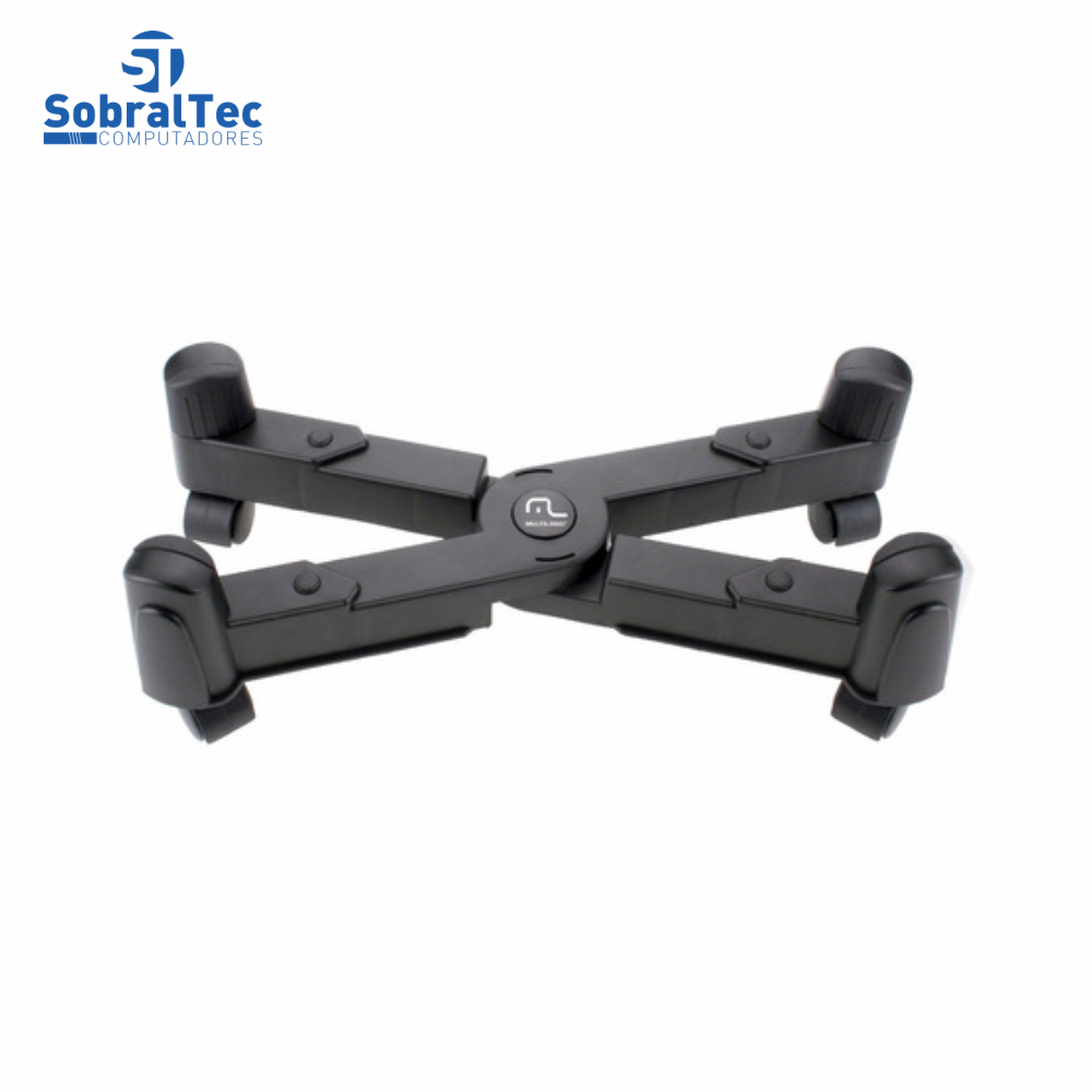 Suporte Para Gabinete Desktop Ajustável Com Rodizio Multilaser AC019