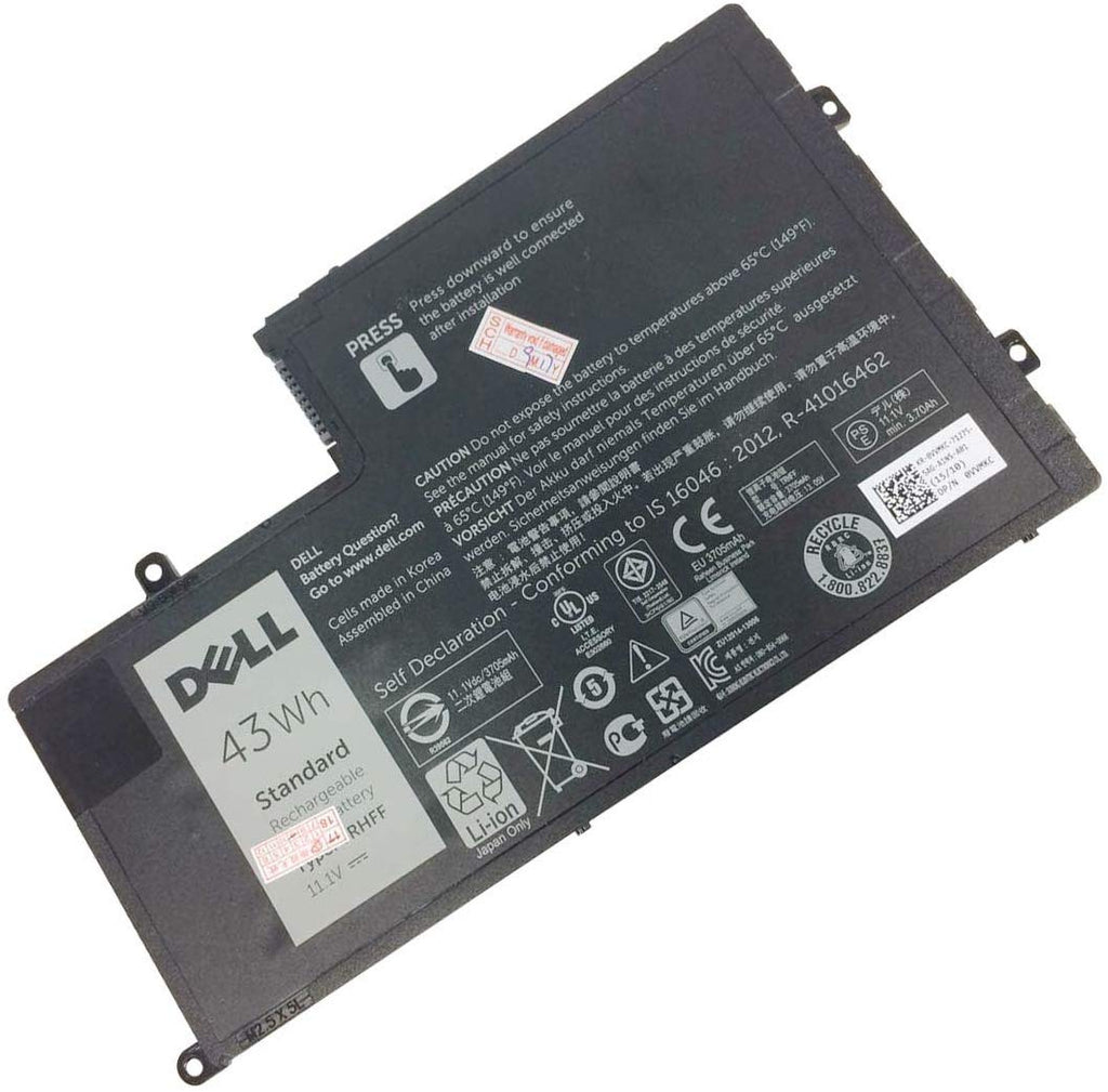 Bateria Notebook Dell Serie Inspirion 15 5547 3 Células 3800mAh 11.1V