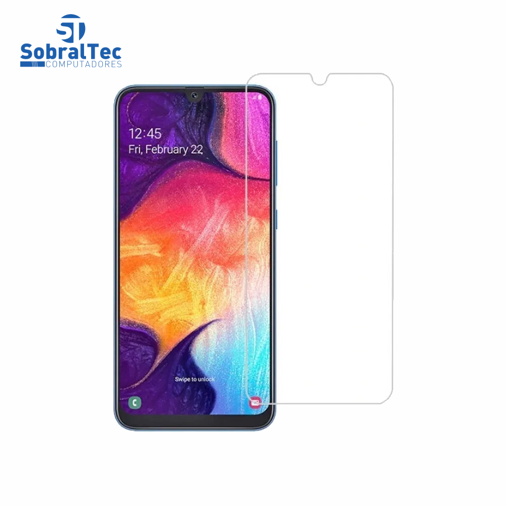 Película De Vidro Temperado Para Celular Samsung Galaxy A20 A30 A50