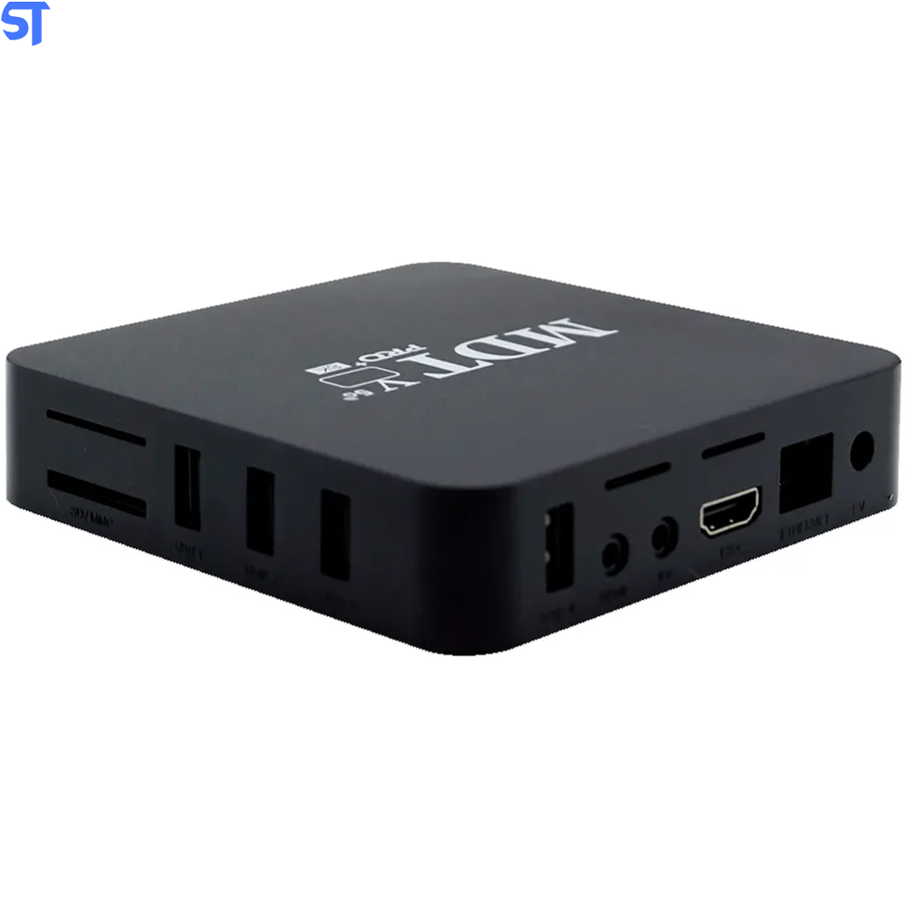 Receptor TV Box MDTV 8K / 5G / 256GB / 32GB RAM / Android 11.1 - Preto
