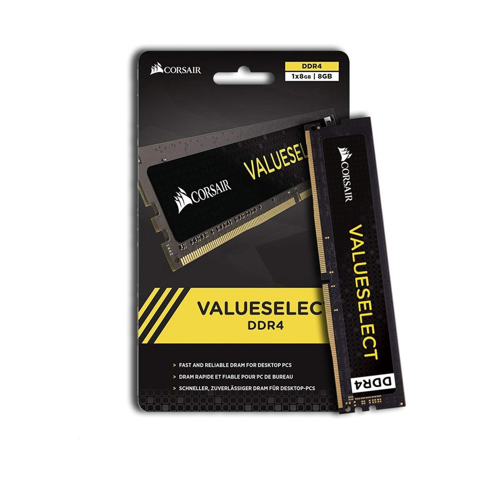 Memória Ram Desktop Corsair 8gb Ddr4 2400mhz Value Cl16 Cmv8gx4m1a -2400c16