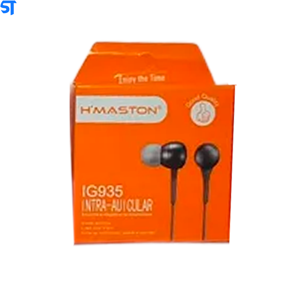 Fone De Ouvido Intra-Auricular H'mAston Branco- lg935