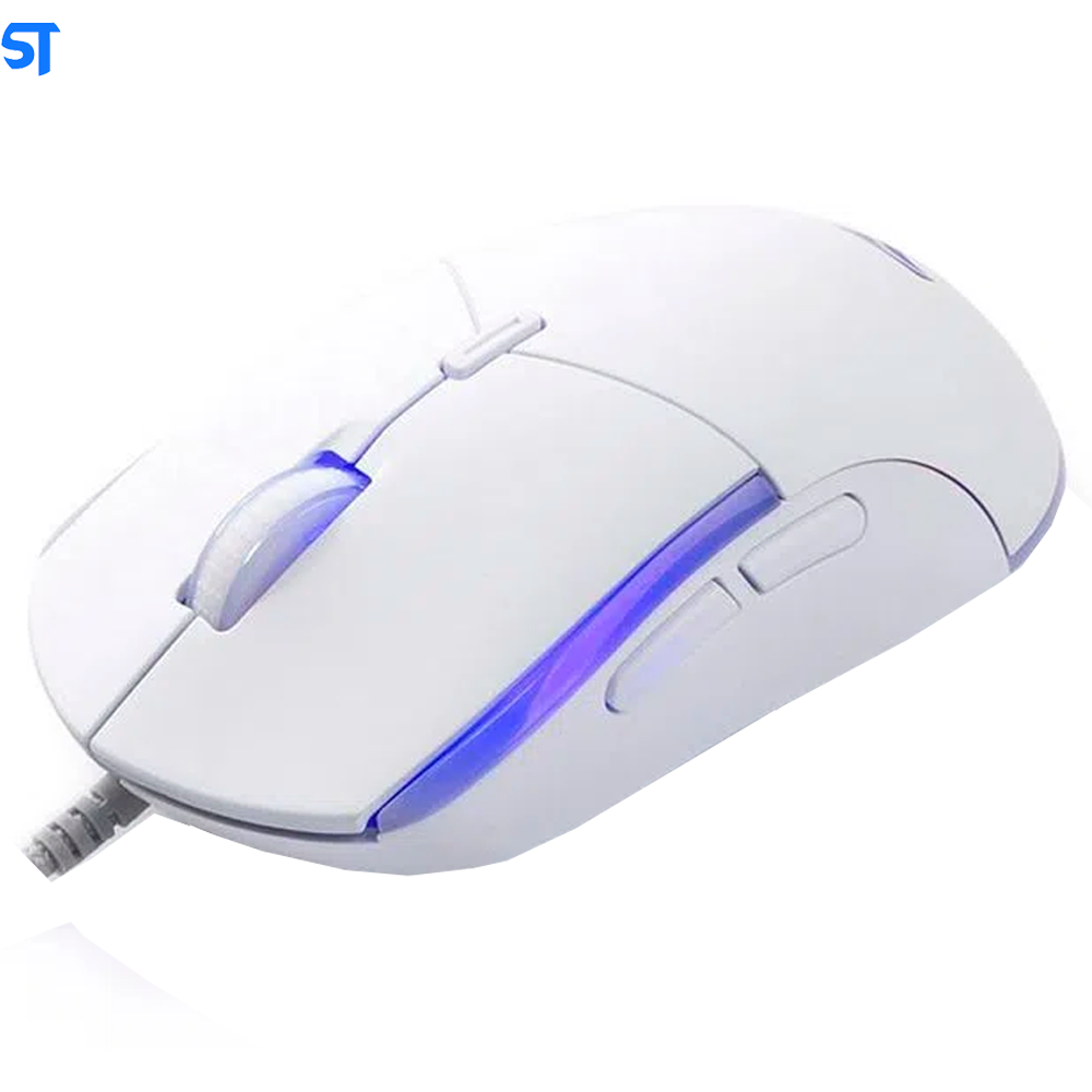 Mouse Gamer USB MG-80WH C3Tech - Branco