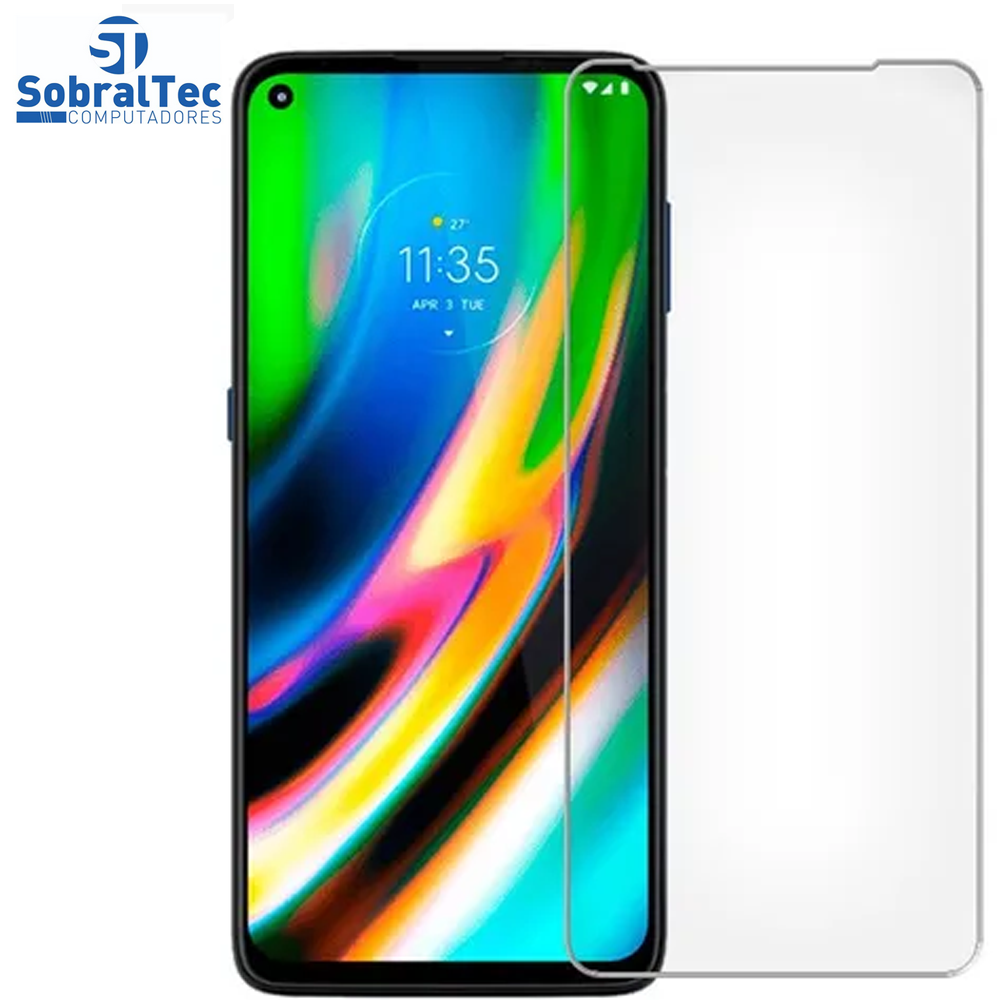 Película Protetora De Vidro Temperado Para Moto G9 Plus