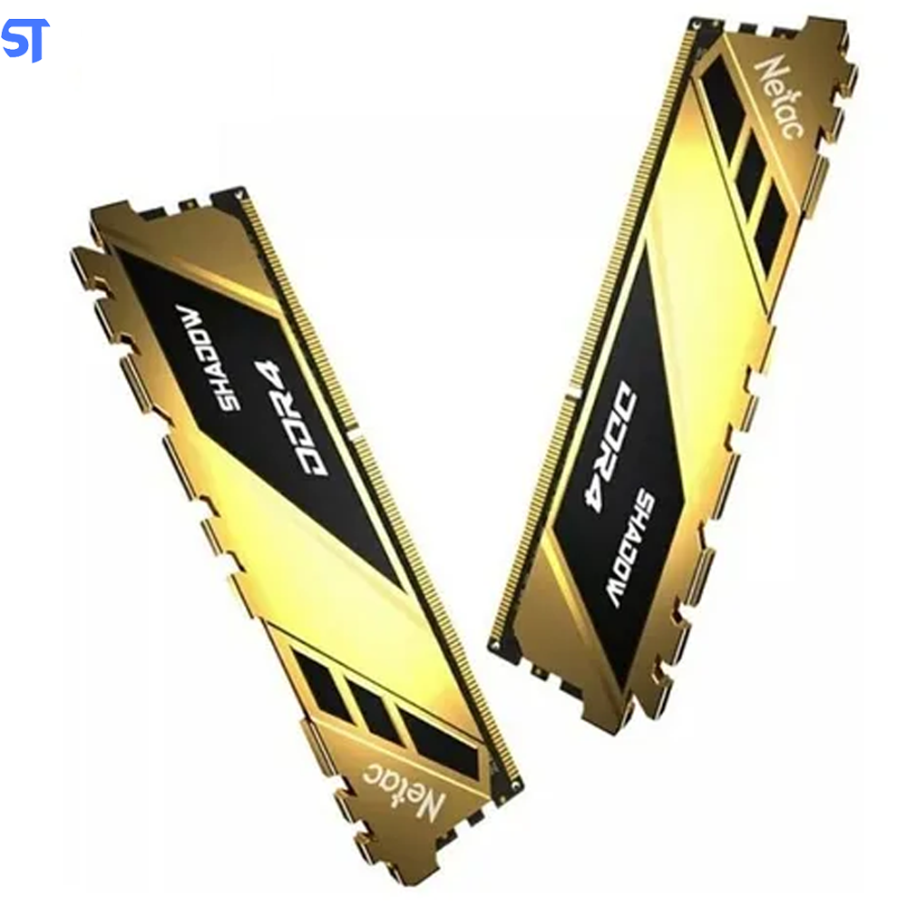 Memória Ram Gamer Desktop 16GB 3200MHz DDR4 Shadow- Amarelo