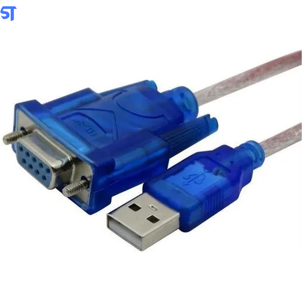 Cabo Conversor USB 2.0 Para Serial Rs232 -Fêmea -80cm