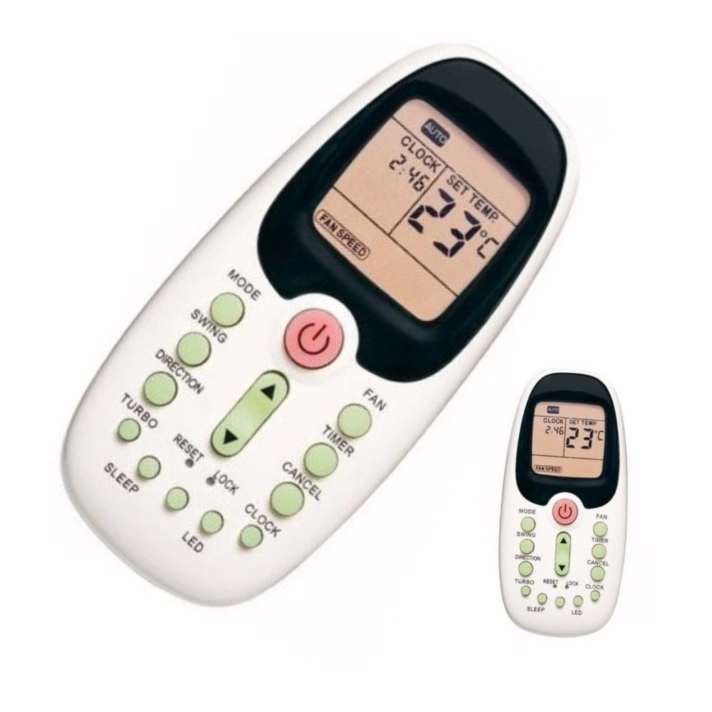 Controle Remoto Universal De Ar Condicionado Até 8 Metros Lelong Le-7424