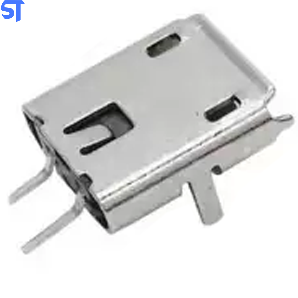 Connector Jack Mini Micro Usb 2-Pinos Tablet Pc Pad Charge Socket Female Dip Feet 2pin Dip Pcb