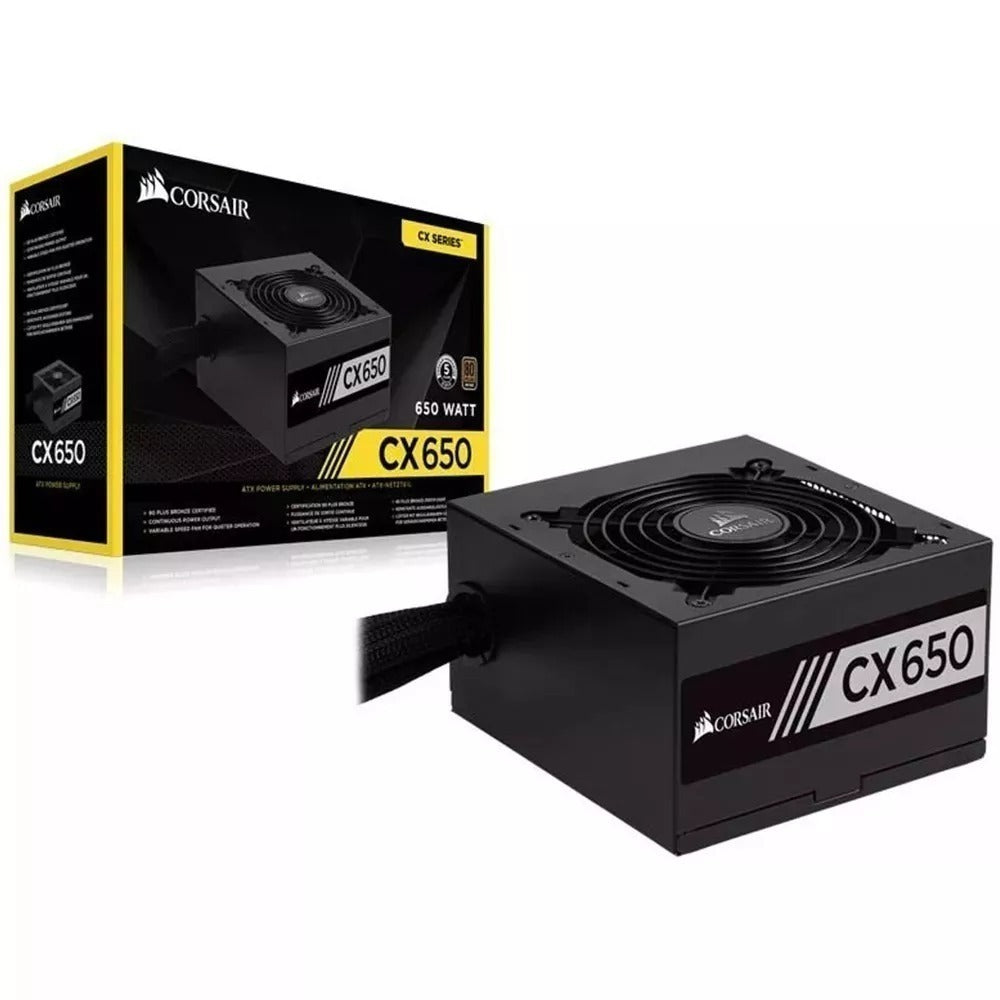 Fonte de Alimentação ATX Corsair CX650 650W ATX 80Plus Bronze CP-9020122-BR
