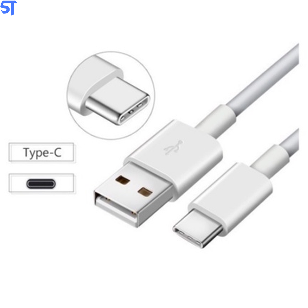 Cabo de Carregador Tipo-C Para USB Branco KAP-305-TY Kapbom