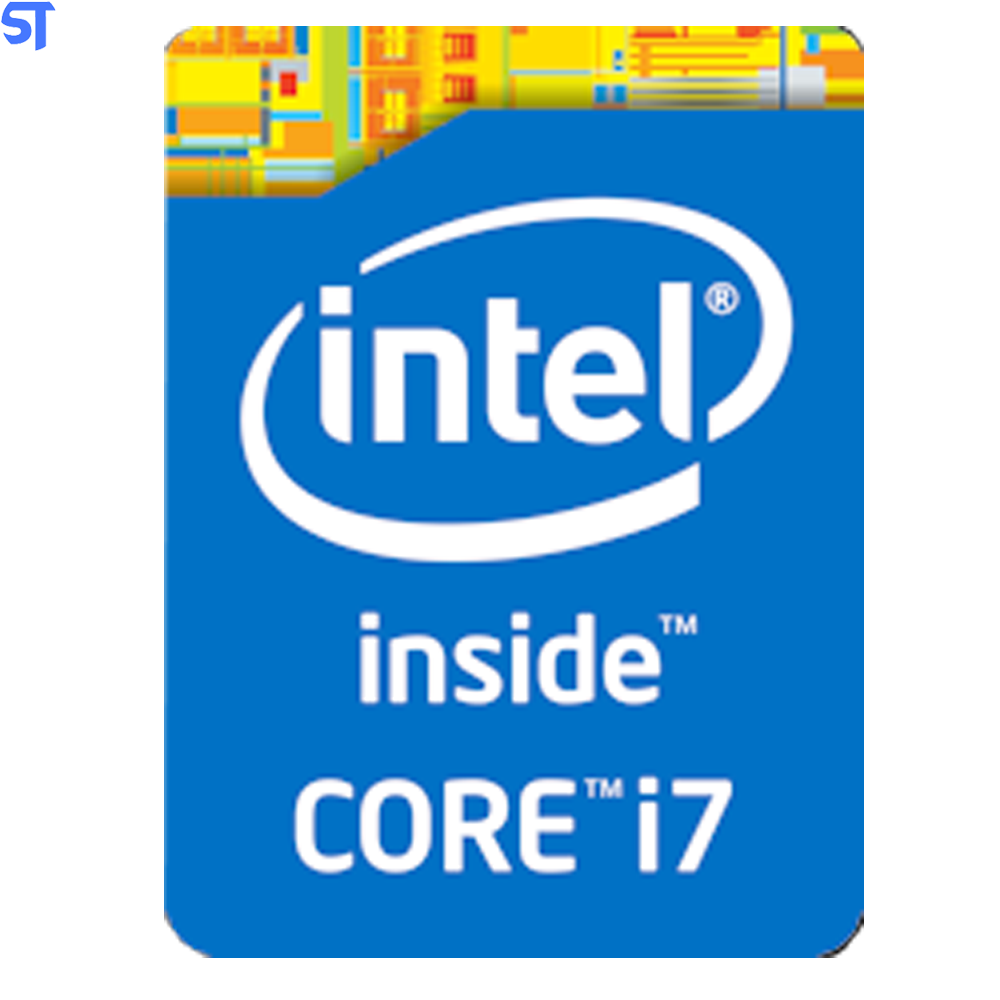 Adesivo do Processador Core i7 Para Notebook