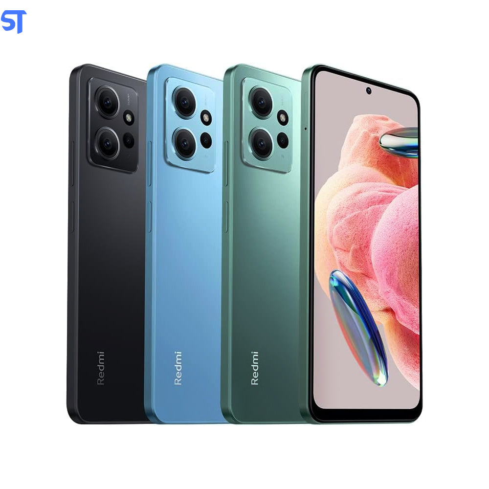 Smartphone Xiaomi Redmi Note 12 Dual Chip 128GB 4GB RAM Tela 6.3" 48MP Onyx Gray