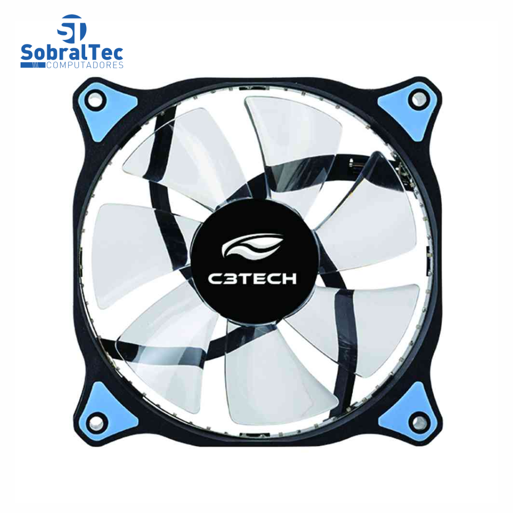 Cooler Fan Azul  Storm 12Cm 30 Led C3T F7-L130BL