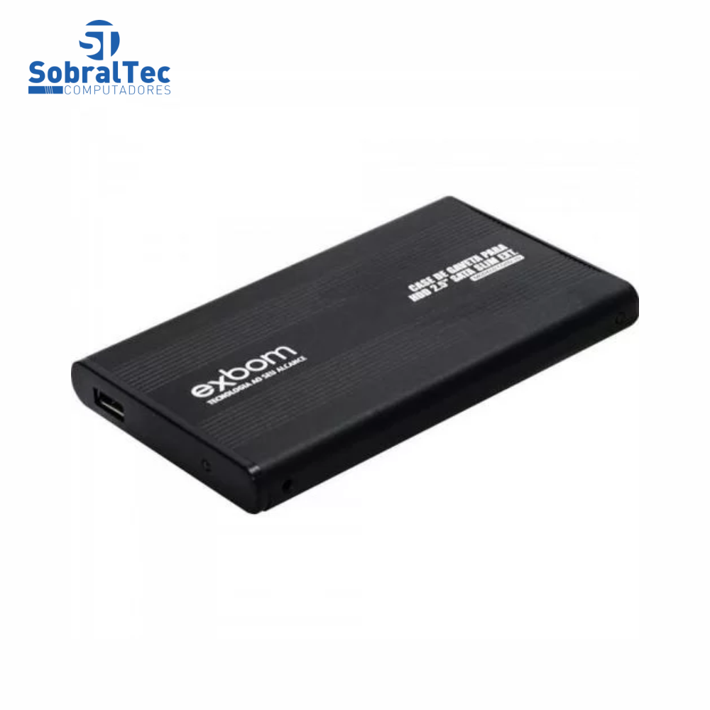 Case Para HD De Notebook Usb 2.0 Sata 2.5 CGHD-10 Exbom