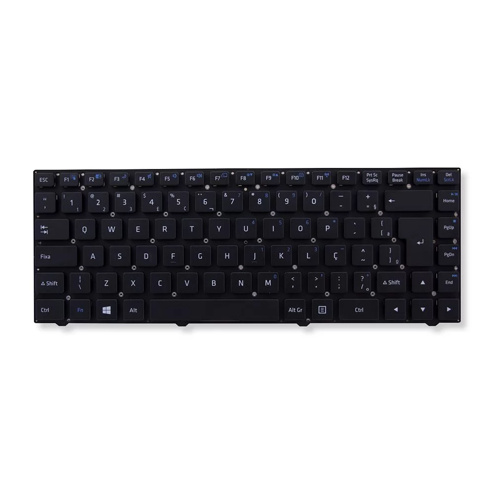 Teclado Notebook Cce Positivo Sim+ 980M - Mp-10F88Pa-F51Kw Br
