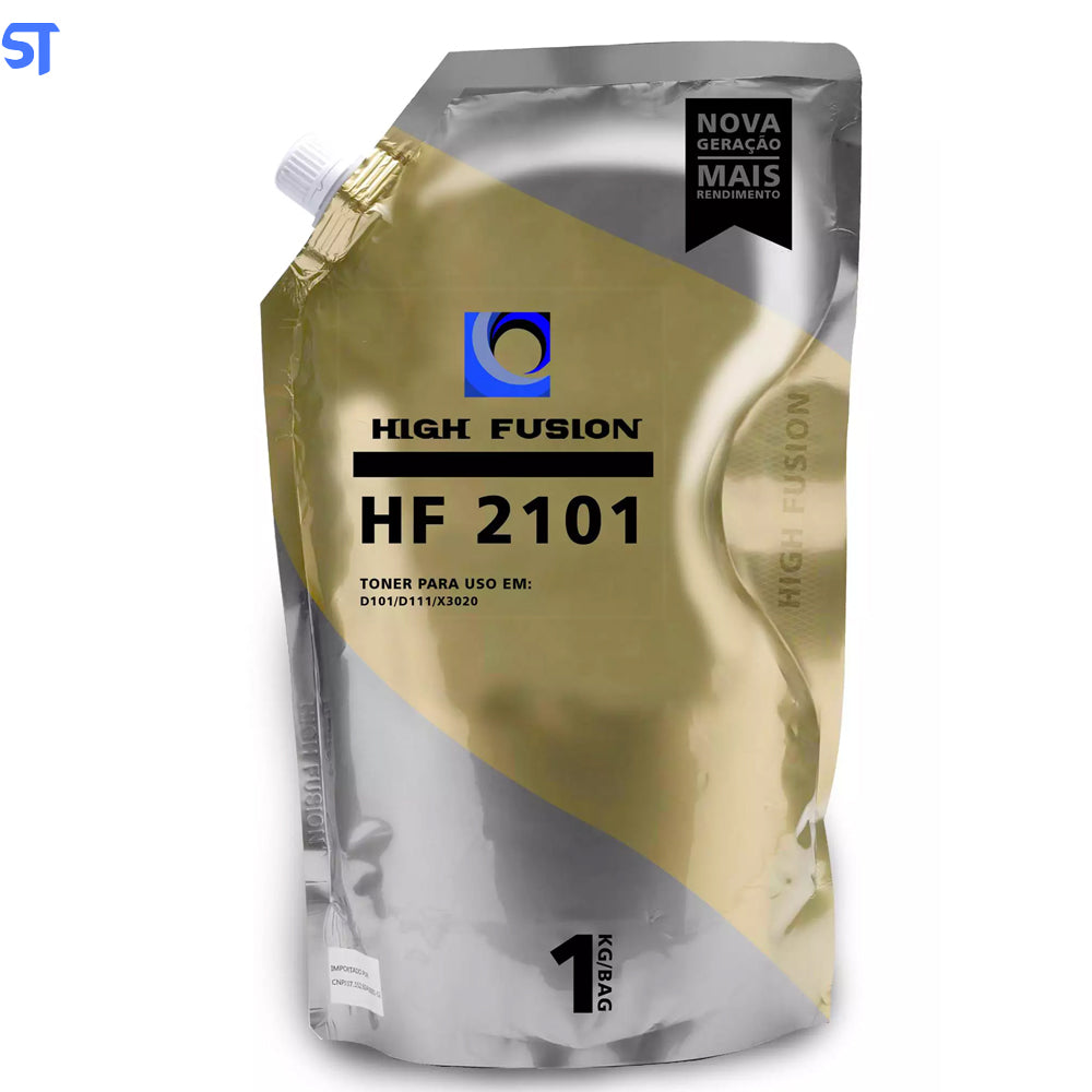 Refil Pó Para Recarga de Toner Samsung High Fusion HF 2101 Para Samsung