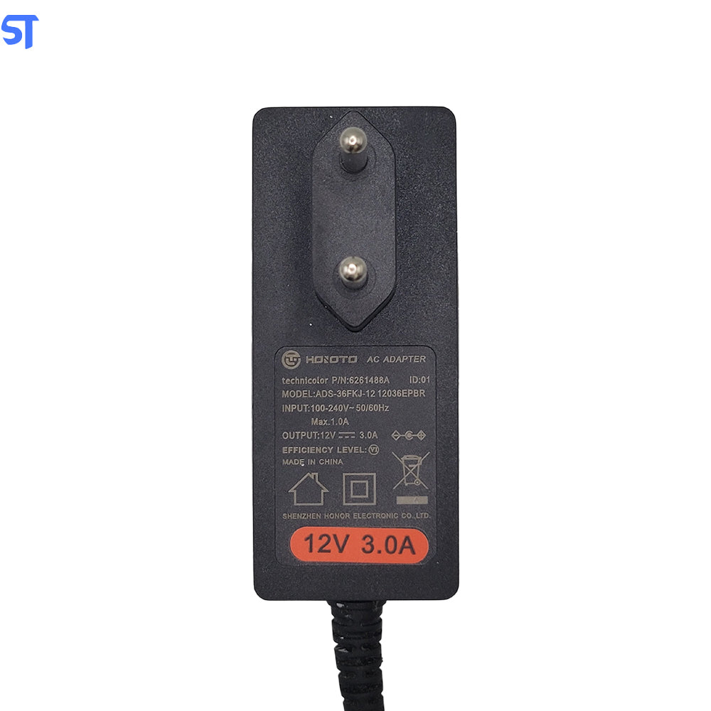 Fonte de Alimentação 12V 3,0A Pino 4.5mm x 3.0mm Modelo - ADS-36FKJ-12 12036EPBR