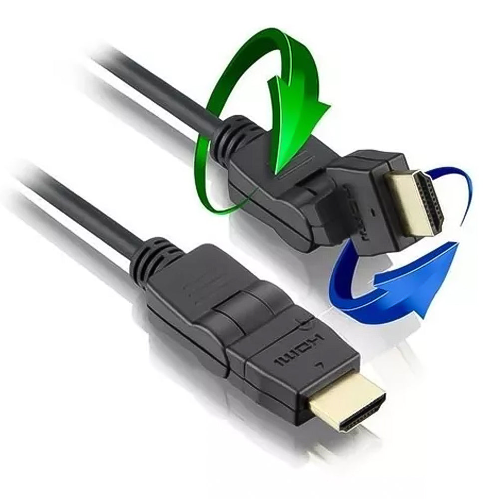 Cabo HDMI Articulado 360 Graus 1,8 Metros Elgin 46RCHDMI3601