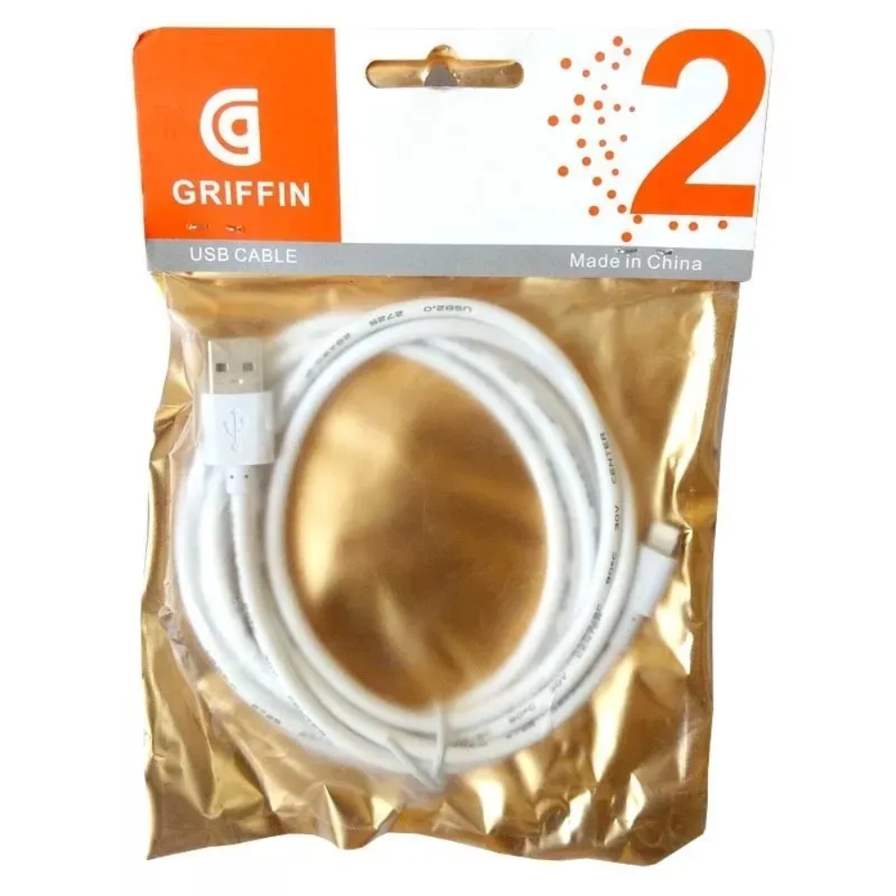 Cabo Usb 2.0 V8 2 Metros 30V 28AWG Griffin