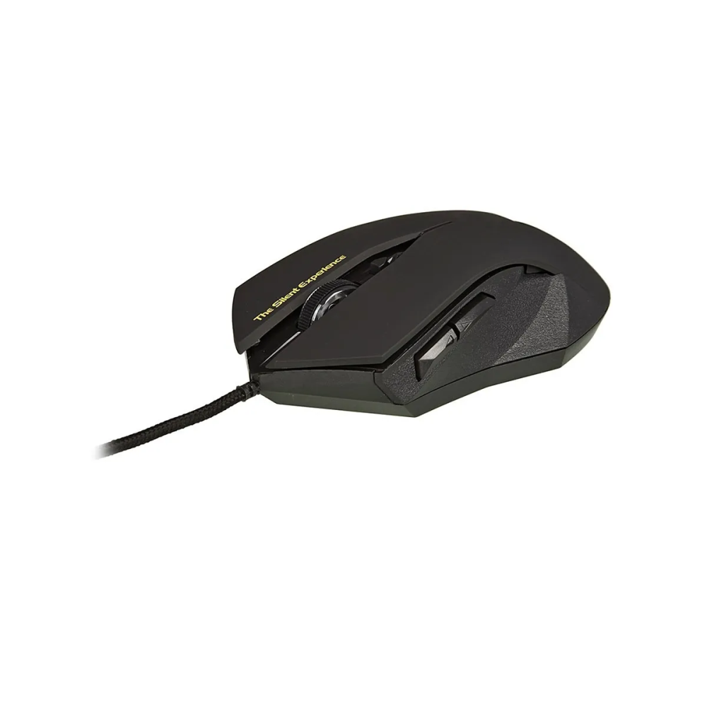 Mouse Gamer Silencioso Botoes Laterais 2400 Dpi -Knup  KP-V26
