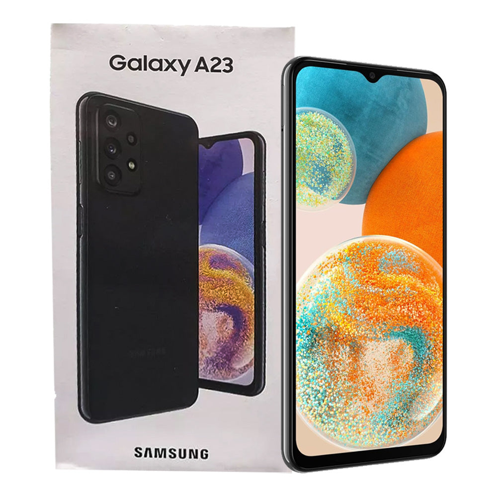 Smartphone Samsung Galaxy A23 Preto 5G Octa-Core 128GB  4GB RAM 6,6” Câm. Quádrupla + Selfie 8MP