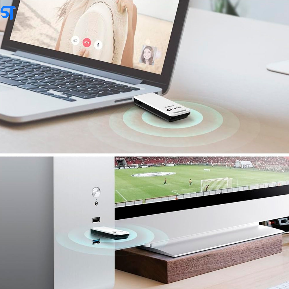 Adaptador de Rede USB Wireless 300Mbps TP Link TL WN821N