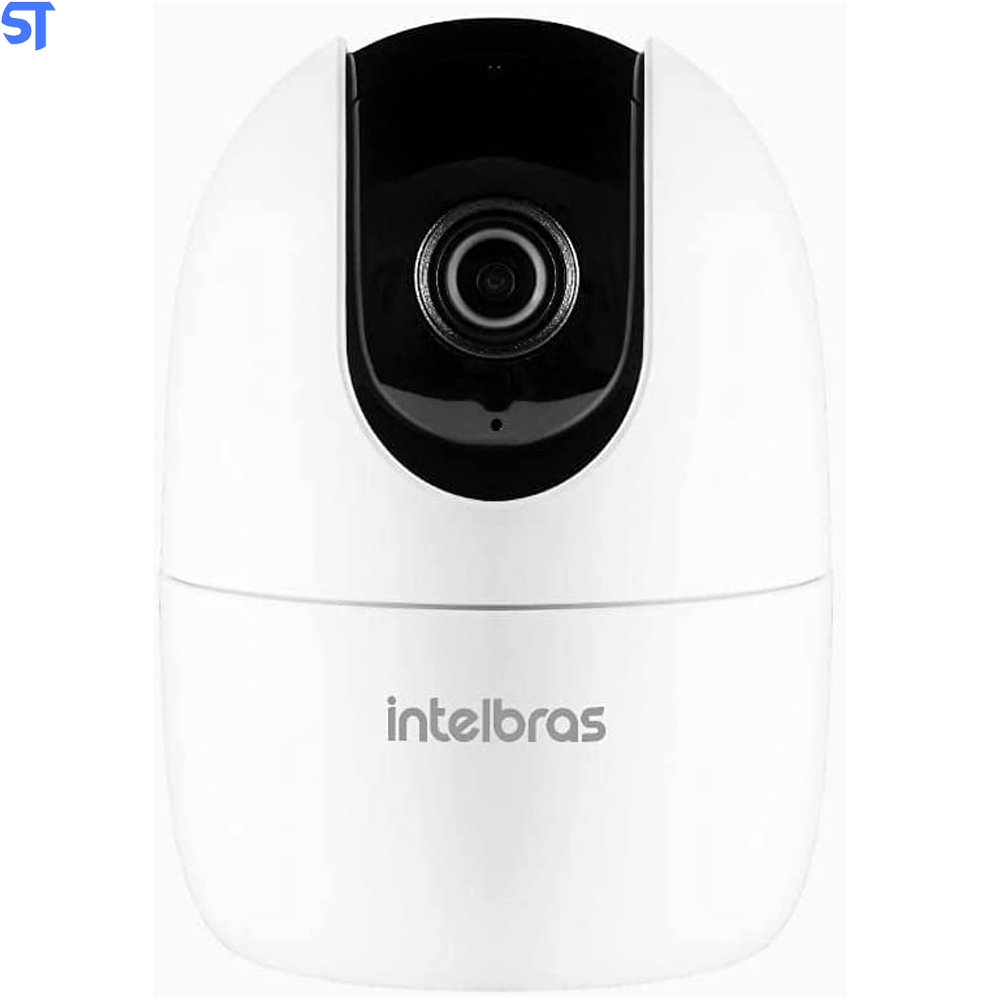 Câmera de Vídeo Intelbras IM4 Wi-Fi Full HD com Zoom Digital 16x, Ângulo de Visão 115° e Alerta de Ruído
