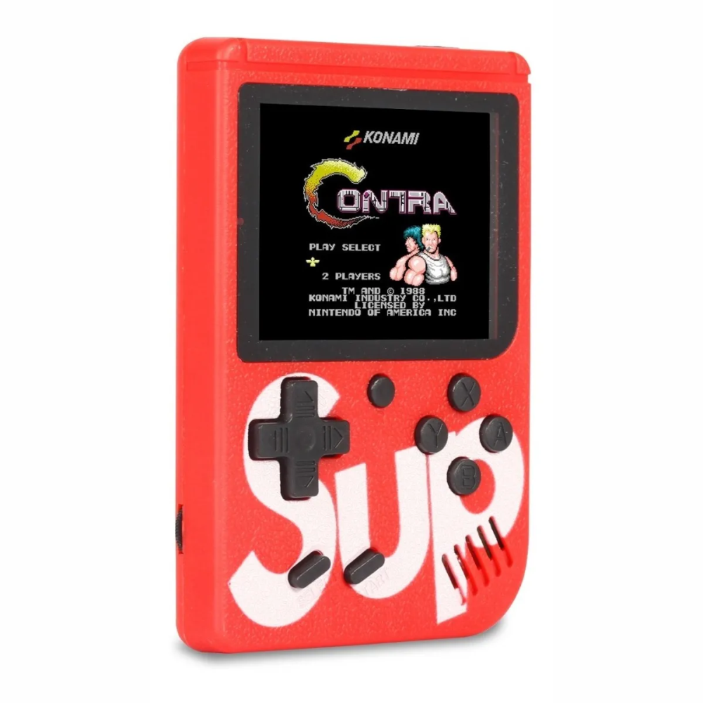 Mini Game Portátil 500 Jogos Na Memória Super Console Com Controle Retro Sup