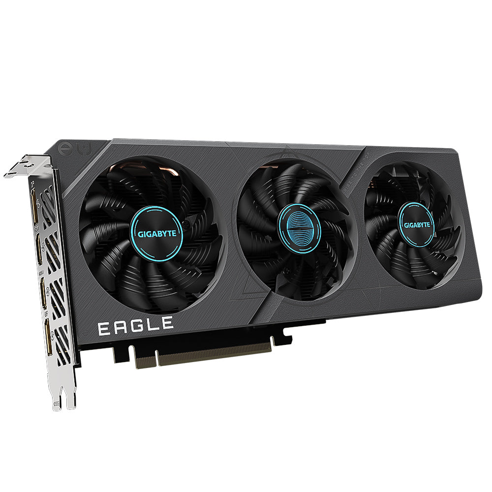 Placa de Vídeo Gigabyte NVIDIA GeForce RTX 4060 EAGLE OC, 8GB, GDDR6, DLSS, Ray Tracing, GV-N4060EAGLE OC-8GD