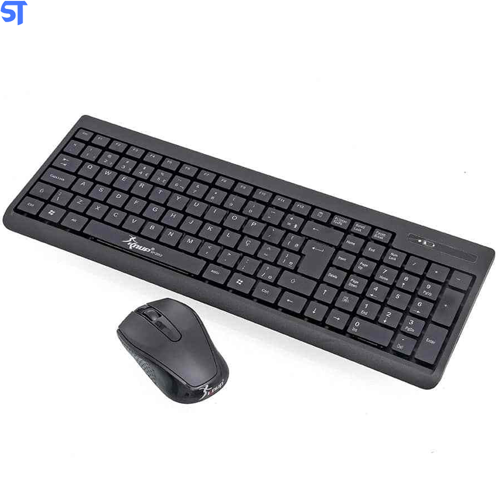 Kit Teclado e Mouse Wireless 2.4 Ghz  Kp-2012  Knup
