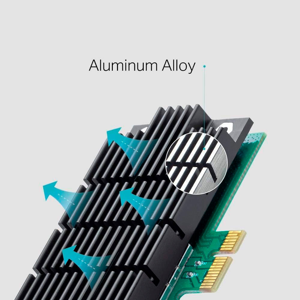 Placa de Rede Wireless Pci Express Tp-Link Archer T4e Ac1200