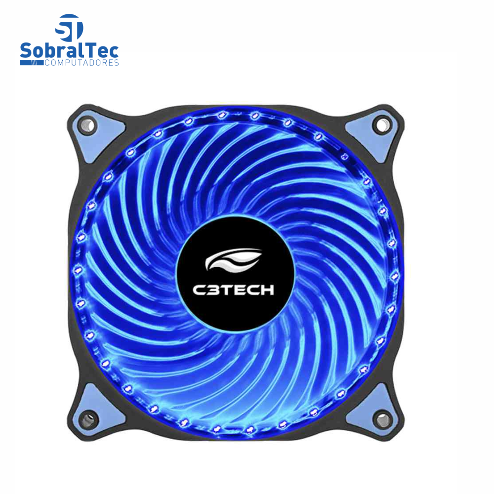 Cooler Fan Azul  Storm 12Cm 30 Led C3T F7-L130BL