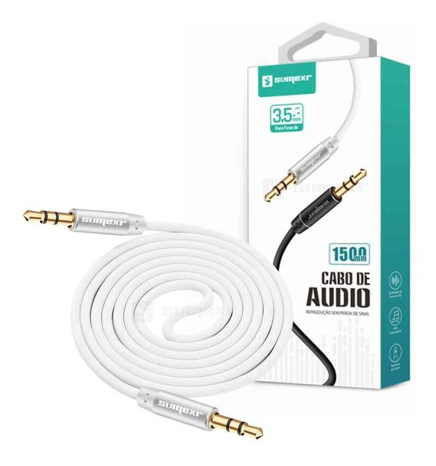 Cabo de Audio P2 x P2 Sumexr 3.5 mm C-04